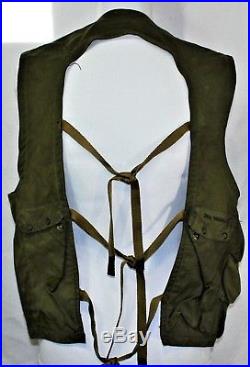 WWII US ARMY AIR FORCE Pilot's Survival EMERGENCY SUSTENANCE VEST Type C-1
