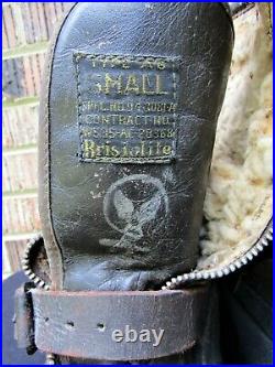 WWII US ARMY AIR FORCE USAAF TYPE A-6 BRISTOLITE Flying Boots