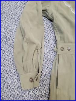 WWII US ARMY AIR FORCE USAAF TYPE L-1 FLYING LIGHT GABARDINE FLIGHT SUIT Medium
