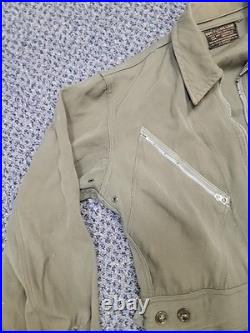 WWII US ARMY AIR FORCE USAAF TYPE L-1 FLYING LIGHT GABARDINE FLIGHT SUIT Medium