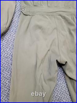 WWII US ARMY AIR FORCE USAAF TYPE L-1 FLYING LIGHT GABARDINE FLIGHT SUIT Medium