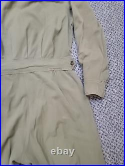 WWII US ARMY AIR FORCE USAAF TYPE L-1 FLYING LIGHT GABARDINE FLIGHT SUIT Medium