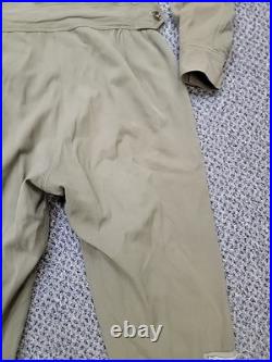 WWII US ARMY AIR FORCE USAAF TYPE L-1 FLYING LIGHT GABARDINE FLIGHT SUIT Medium