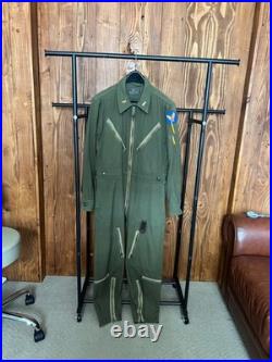 WWII US ARMY AIR FORCE USAAF TYPE L-1 FLYING LIGHT GABARDINE FLIGHT SUIT Small R