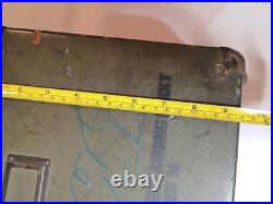 WWII US ARMY AIR FORCES Camera Gun Sight Aiming Point Storage Case With Lenses +