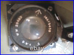 WWII US ARMY AIR FORCES Camera Gun Sight Aiming Point Storage Case With Lenses +