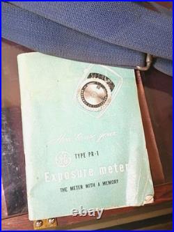 WWII US ARMY AIR FORCES Camera Gun Sight Aiming Point Storage Case With Lenses +