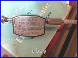 WWII US ARMY AIR FORCES Camera Gun Sight Aiming Point Storage Case With Lenses +