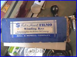 WWII US ARMY AIR FORCES Camera Gun Sight Aiming Point Storage Case With Lenses +