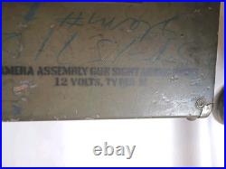 WWII US ARMY AIR FORCES Camera Gun Sight Aiming Point Storage Case With Lenses +