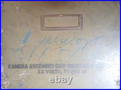 WWII US ARMY AIR FORCES Camera Gun Sight Aiming Point Storage Case With Lenses +