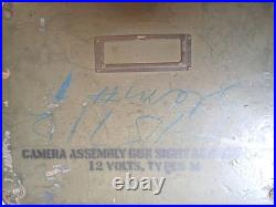 WWII US ARMY AIR FORCES Camera Gun Sight Aiming Point Storage Case With Lenses +