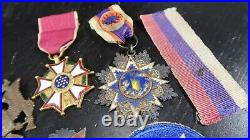 WWII US Army 14th Air Corps Force Grouping Order of the Flying Cloud and Banner