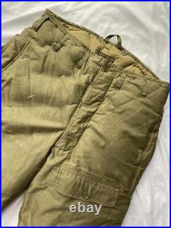 WWII US Army Air Corp A-8 Flying Pants Quilted Size 38