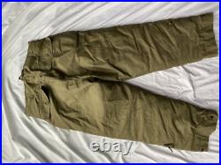 WWII US Army Air Corp A-8 Flying Pants Quilted Size 38