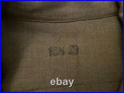 WWII US Army Air Corp Named Pilot Uniform Group 12 WithPatches