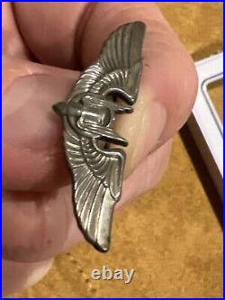 WWII US Army Air Corp Sterling Aerial Gunner Wings 2 Inch