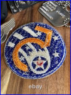 WWII US Army Air Corps 5th Air Force Patch 1940 Authentic