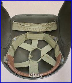 WWII US Army Air Corps Force AAC M5 Flak Helmet Bomber Crew Gunner WW2