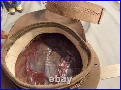 WWII US Army Air Corps Force Enlisted Men's Crusher Visor Hat Berkshire