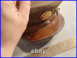 WWII US Army Air Corps Force Enlisted Men's Crusher Visor Hat Berkshire