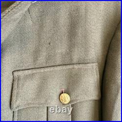 WWII US Army Air Corps Officer Pilot Uniform Named Felt Patch 1st Air Force