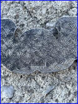 WWII US Army Air Force 3 Sterling Silver Amcraft Snowflake Observer Wings Pin