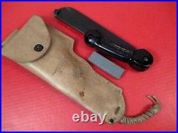 WWII US Army Air Force AAF Emergency Bailout Kit Folding Machete- Mrkd Imperial