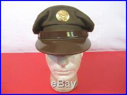 WWII US Army Air Force AAF Enlisted Crusher Cap or Hat Size 7 1/8 Original
