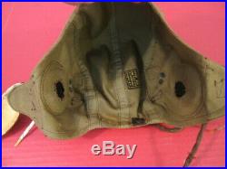 WWII US Army Air Force AAF Type A-8 Flying Helmet withGoggles ID'd 1941 XLNT