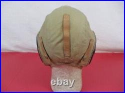 WWII US Army Air Force AAF Type AN-H-15 Summer Flying Helmet Dtd 1944 Sz Med