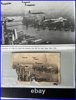 WWII US Army Air Force Air Corps B-17 2nd Bombardment Group Photos Letters News