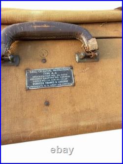 WWII US Army Air Force Celestial Navigation Type A-6 Case 11x23x9in