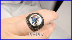 WWII US Army Air Force Corps 21st Bomb Squadron 30th Group Sterling Ring