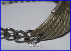 WWII US Army Air Force Crew Wings Ludlow London Sweetheart Bracelet Trench Art
