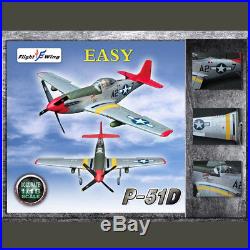 WWII US Army Air Force EASY Flight Wing 1/18 P51 MUSTANG Fighter Plane Model