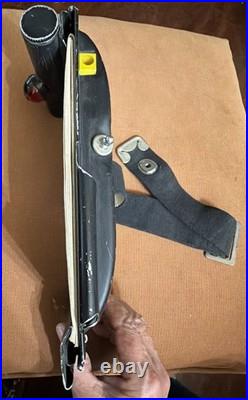 WWII US Army Air Force Fighter Pilot Clipboard Kneeboard Flight Log Light Cover
