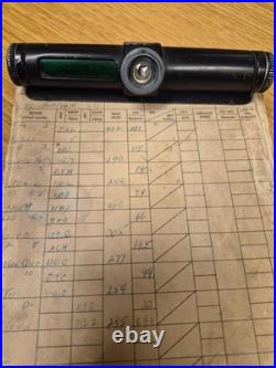 WWII US Army Air Force Fighter Pilot Clipboard and Flight Log Built in Light WOW