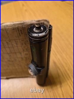WWII US Army Air Force Fighter Pilot Clipboard and Flight Log Built in Light WOW