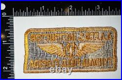 WWII US Army Air Force Flexible Gunnery School Instructor Tyndall Field FL Patch