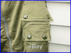 WWII US Army Air Force Flight Trousers Type A11-A Intermediate Large Size 34