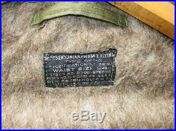 WWII US Army Air Force Flight Trousers Type A11-A Intermediate Large Size 34