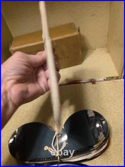 WWII US Army Air Force Flying Goggles Type B-8 With Box & Spare Lenses