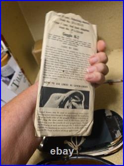 WWII US Army Air Force Flying Goggles Type B-8 With Box & Spare Lenses