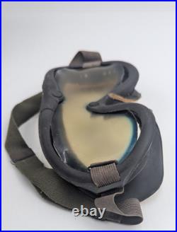 WWII US Army Air Force Flying Goggles Type B-8 With Box & Spare Lenses As Is