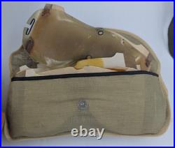 WWII US Army Air Force Flying Goggles Type B-8 With Box & Spare Lenses As Is