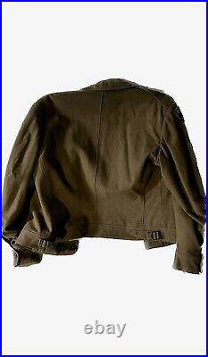 WWII US Army Air Force Ike Jacket, Bullion 15th Air Force Patch