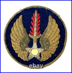 WWII US Army Air Force In Europe Bullion Patch