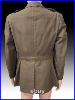 WWII US Army Air Force M1941 Technician Fourth Grade Coat 9th AAF Military Unifo