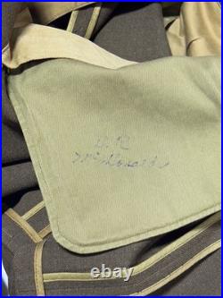 WWII US Army Air Force M1941 Technician Fourth Grade Coat 9th AAF Military Unifo